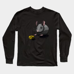 Mouse and cheese Long Sleeve T-Shirt